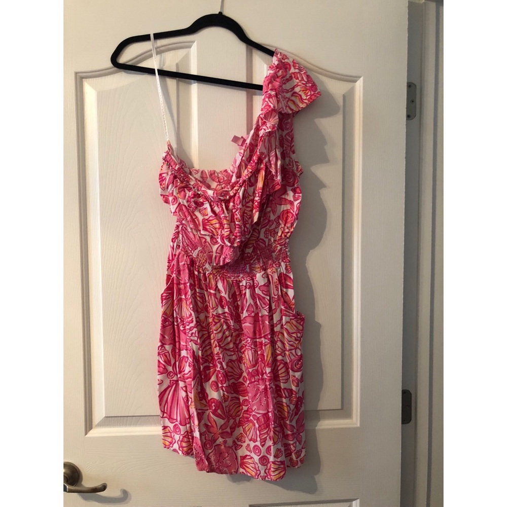 Lilly Pulitzer One-Shoulder Dress
